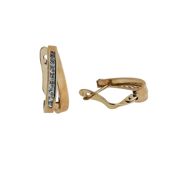 PENDIENTE CATALAN ORO 18 KTES. 14.50 X 5