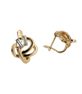 PENDIENTE CLASICO MUJER ORO 18 KTES. 11.