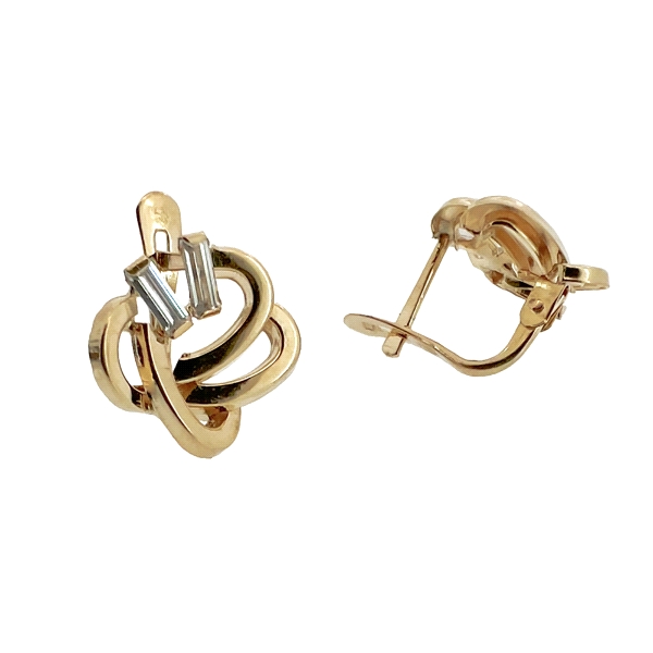 PENDIENTE CLASICO MUJER ORO 18 KTES. 11.