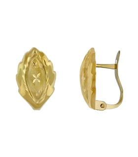 PENDIENTE CLASICO ORO 18 KTES. TALLASDO