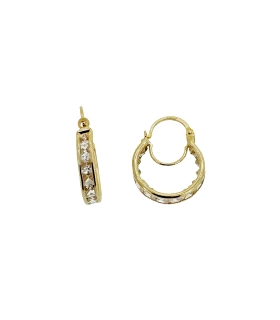PENDIENTE CRIOLLAS ORO 18 KTES. 13,50 X