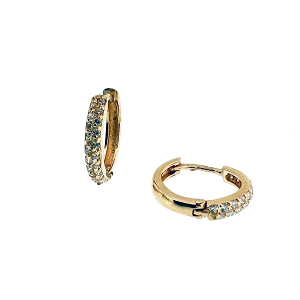 PENDIENTE CRIOLLA UNISEX ORO 18 KTES. 10