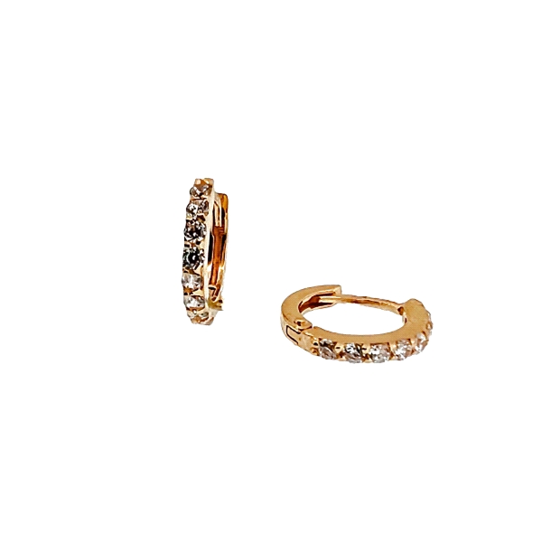 PENDIENTE CRIOLLA UNISEX ORO 18 KTES. 10