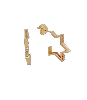 PENDIENTES ARO CRIOLLA ORO 1ª LEY 16X1.6