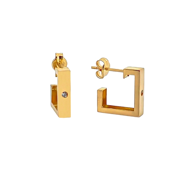 PENDIENTES ARO JUVENIL ORO 1ª LEY 11 MM
