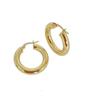 PENDIENTE CRIOLLAS MUJER ORO 18 KTES.