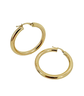 PENDIENTE CRIOLLAS MUJER ORO 18 KTES. 4