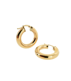 PENDIENTE CRIOLLAS MUJER ORO 18 KTES.