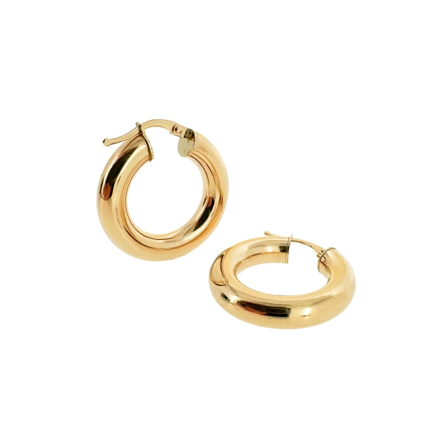 PENDIENTE CRIOLLAS MUJER ORO 18 KTES.