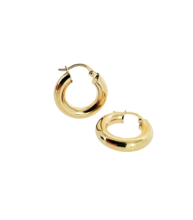 PENDIENTE CRIOLLAS MUJER ORO 18 KTES.