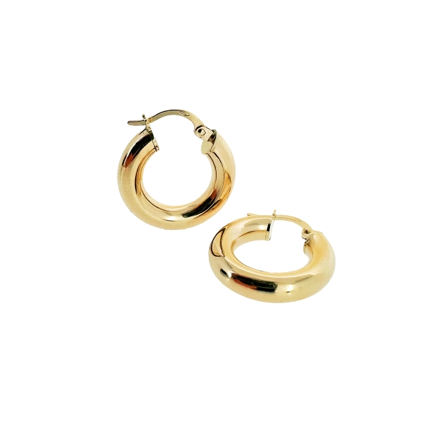 PENDIENTE CRIOLLAS MUJER ORO 18 KTES.