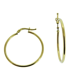 PENDIENTE CRIOLLA ORO 18 KTES. 1,50 X 28
