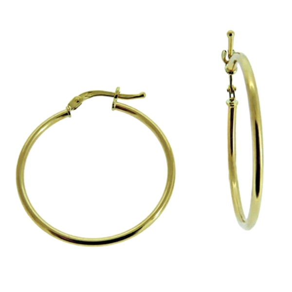 PENDIENTE CRIOLLA ORO 18 KTES. 1,50 X 28