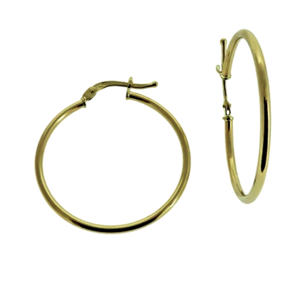 PENDIENTE CRIOLLA ORO 18 KTES. 1.50 X 33
