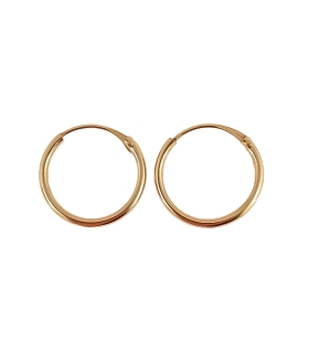 PENDIENTE CRIOLLA ORO 18 KTES. 1.20 X 12