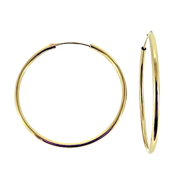 PENDIENTE CRIOLLAS UNISEX ORO 18 KTES. 1