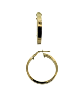 PENDIENTE CRIOLLA TABLA ORO 18 KTES. 1