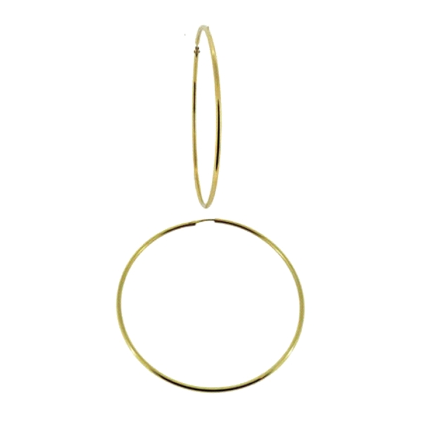 PENDIENTES CRIOLLAS ORO 18 KTES. 1,50 X