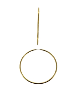 PENDIENTE CRIOLLAS ORO 18 KTES. 2 X 60 E