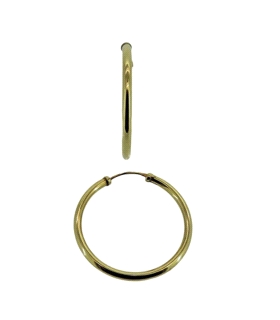 PENDIENTE CRIOLLAS ORO 18 KTES. 2 X 23.5