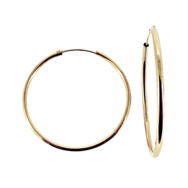 PENDIENTE CRIOLLAS UNISEX ORO 18 KTES. 1