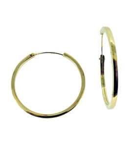 PENDIENTE AROS ORO 1ª LEY TABLA 1.50X25