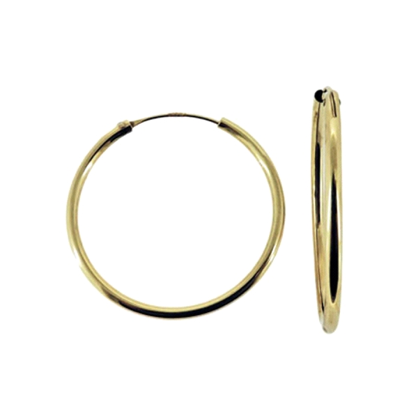 PENDIENTE CRIOLLAS UNISEX ORO 18 KTES. 1