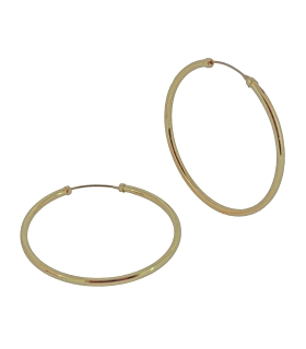 PENDIENTES AROS MUJER ORO 1ª LEY 2 X 39