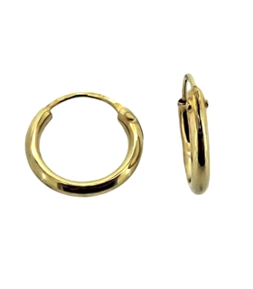 PENDIENTE CRIOLLA ORO 18 KTES. 1,50 X 10