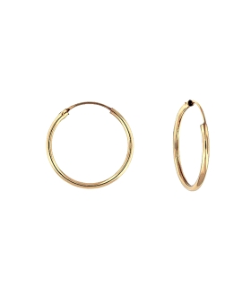 PENDIENTE CRIOLLAS ORO 18 KTES. 16 X 1.5