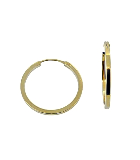 PENDIENTE CRIOLLAS ORO 18 KTES. 1.40 X 2