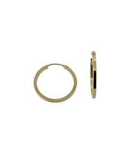 PENDIENTE CRIOLLA ORO 18 KTES. 1.40 X 18
