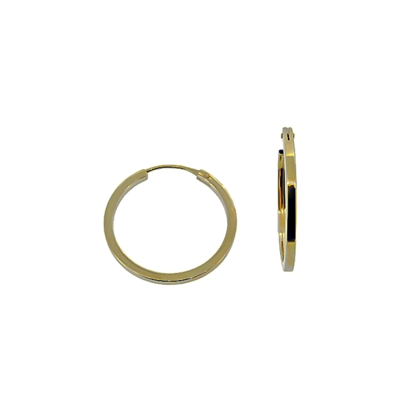 PENDIENTE CRIOLLA ORO 18 KTES. 1.40 X 18