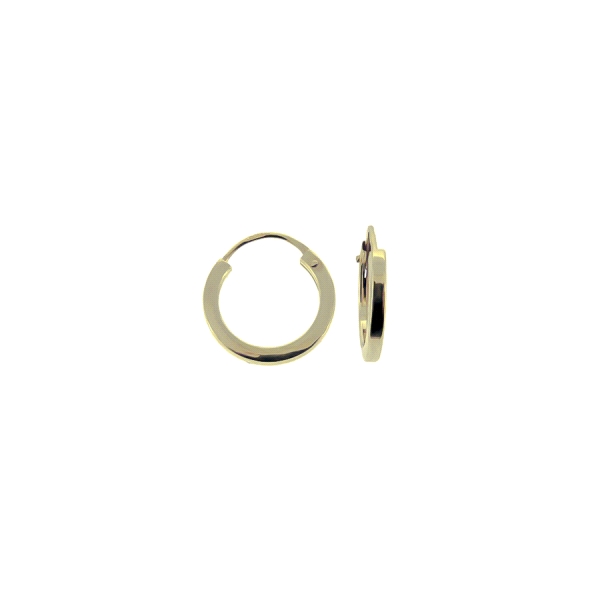PENDIENTE CRIOLLAS ORO 18 KTES. 1.40 X12