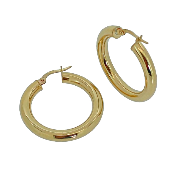 PENDIENTE CRIOLLAS MUJER ORO 18 KTES.