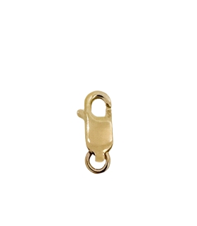 MOSQUETON ORO 1ª LEY ASA ABIERTA 10X3.80