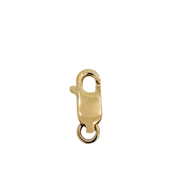 MOSQUETON ORO 1ª LEY ASA ABIERTA 10X3.80