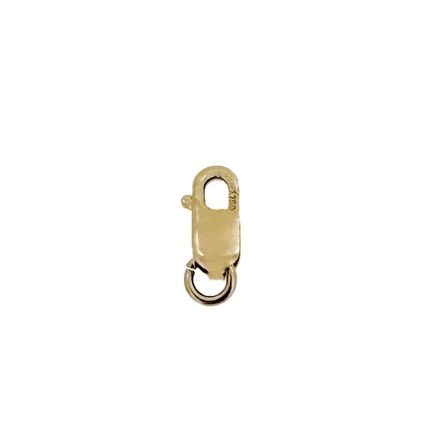 MOSQUETON ORO 1ª LEY CON ASA 8X3X2
