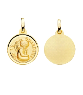 COLGANTE MEDALLA YO TE GUARDARE ORO 18 K