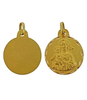 MEDALLA SAN JOSÉ ORO 1ª LEY 19 MM.
