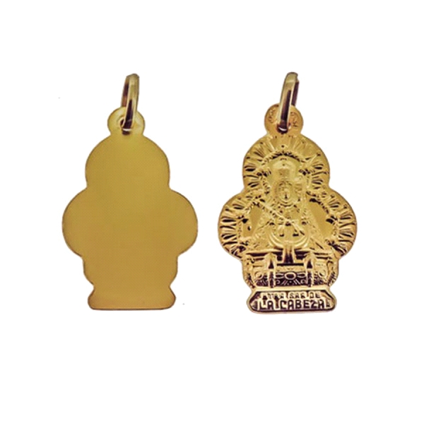 VIRGEN DE LA CABEZA MEDALLA ORO 1ª LEY