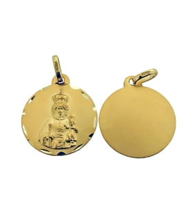 MEDALLA FUENSANTA ORO 1ª LEY 18 MM.