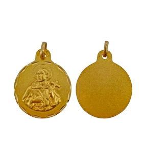 MEDALLA SAN ANTONIO ORO 1ª LEY 21 MM