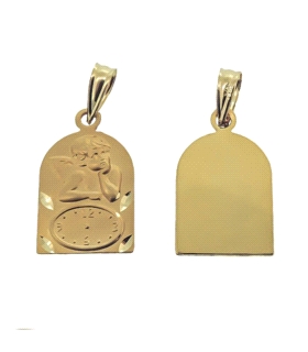 MEDALLA ANGELITO BURLON 1ª LEY 18X11 MM