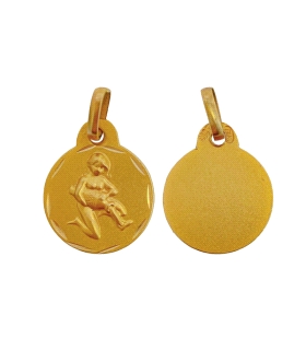 MEDALLA HOROSCOPO ACUARIO ORO 1ª LEY 13