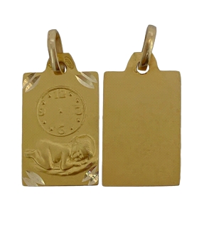 MEDALLA RECIEN ORO 1ª LEY 11X19 RELOJ