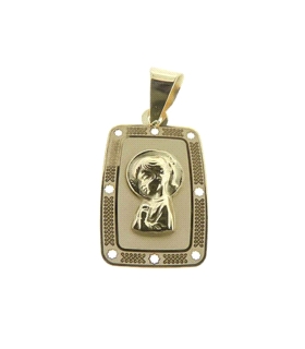 MEDALLA VIRGEN NIÑA ORO 1ª LEY