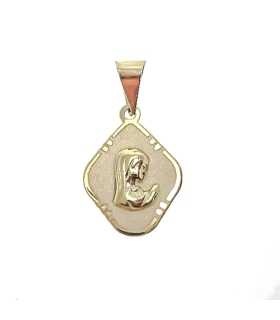 MEDALLA VIRGEN NIÑA ORO 1ª LEY 18 X 13