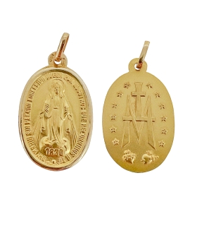 COLGANTE MEDALLA VIRGEN DE LA MILAGROSA