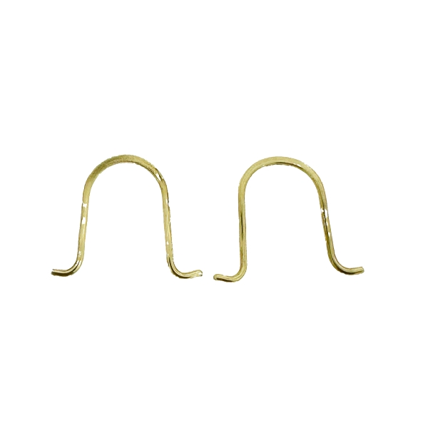 OMEGAS ORO 18 KTES.14 X 9 MM. PRECIO PAR